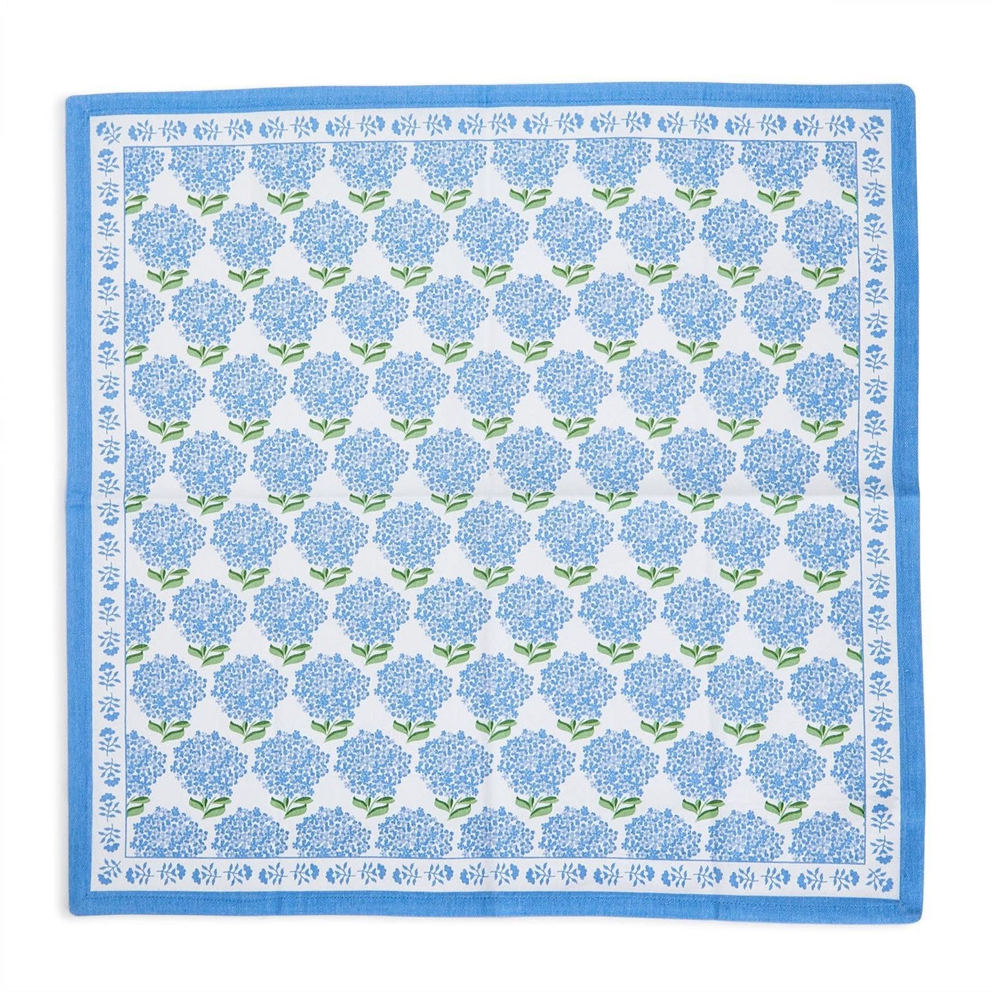 Blue Hydrangea Napkin Set of 4