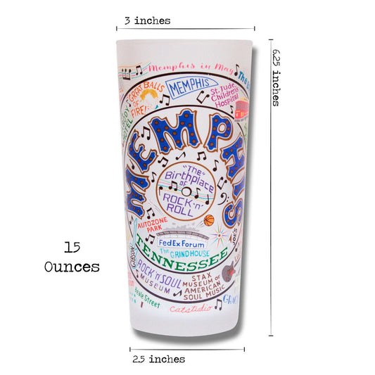 CatStudio Memphis Glass | 15oz