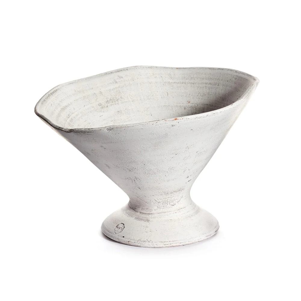 10.25" White Axis Planter