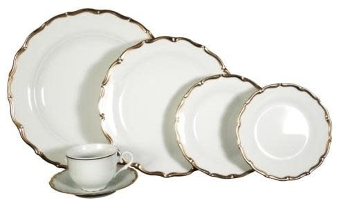 Birmingham Ultra-White Gold Salad Plate | 8.25in