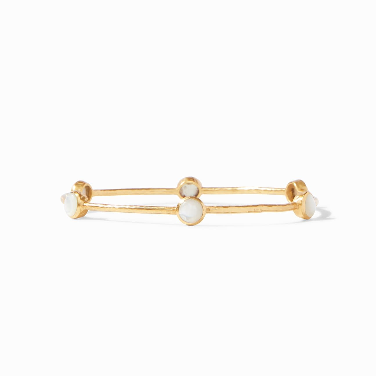 Milano Bangle Bracelet | 8in Mother of Pearl