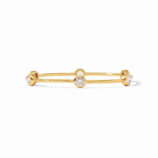 Milano Bangle Bracelet | Cubic Zirconia