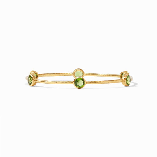Milano Bangle | Jade Green Medium