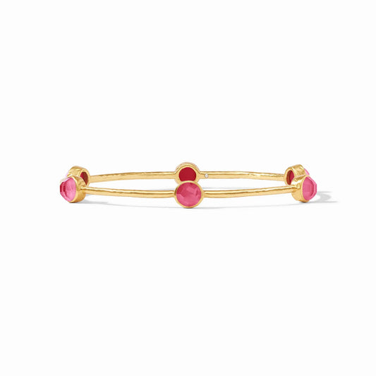 Milano Luxe Bangle-Iridescent Raspberry | S