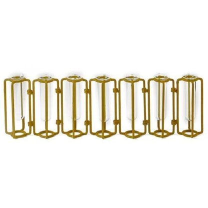 Gold Hinged Flower Vase Small