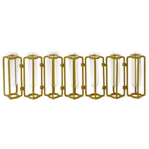 Gold Hinged Flower Vase Small