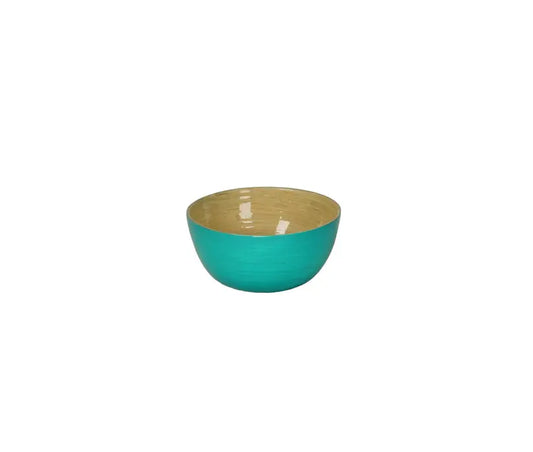 Bamboo Classic Mini Bowl | 3.9 x 2in Turquoise