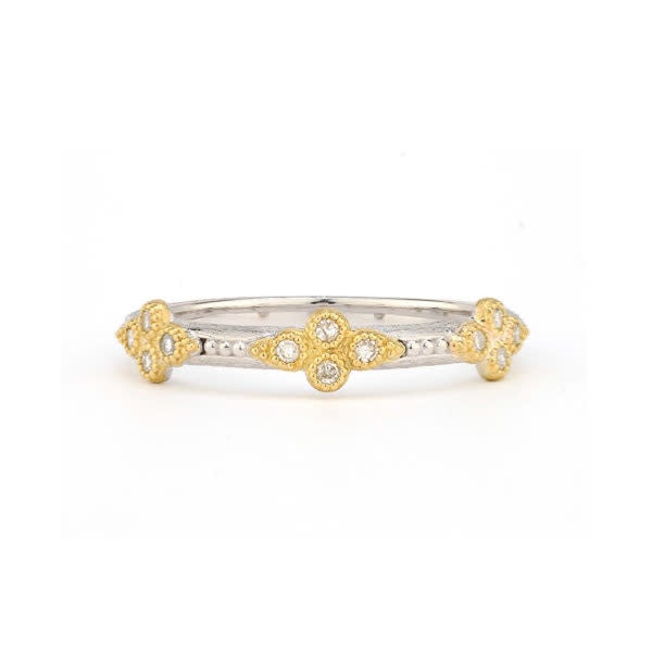 Mixed Metal Moroccan Quad Stacker Band