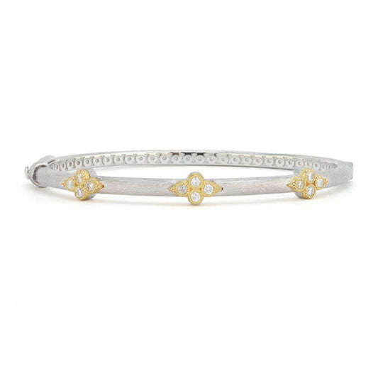 Mixed Metal Triple Moroccan Trio Bangle