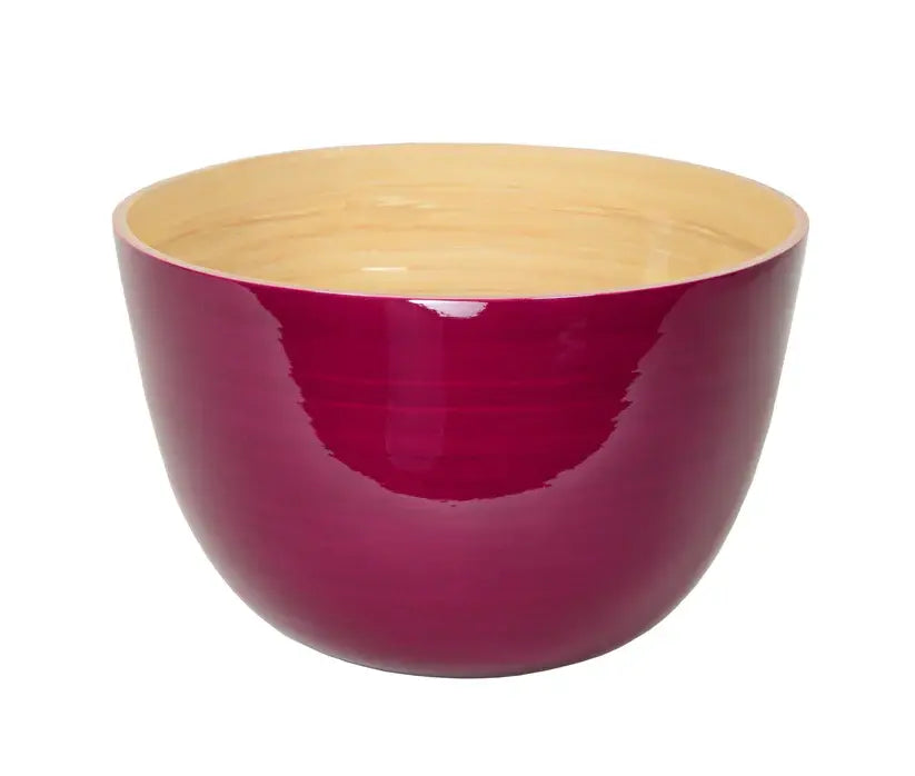 Bamboo Classic Mixing Bowl | 10.2 x 6.2in Blackberry