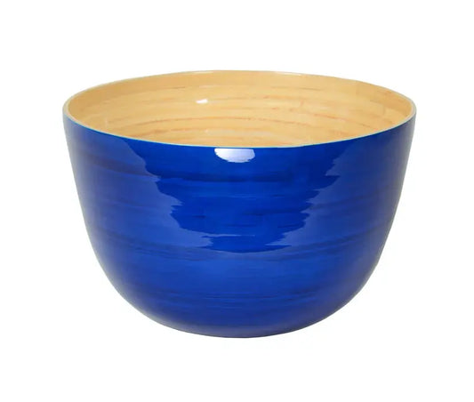 Bamboo Classic Mixing Bowl | 10.2 x 6.2in Blue