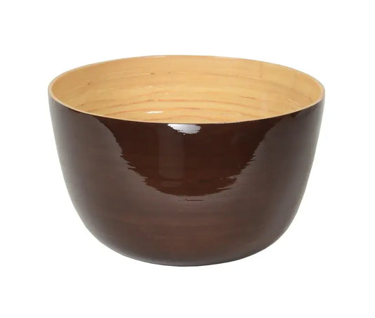 Bamboo Classic Mixing Bowl | 10.2 x 6.2in Brown