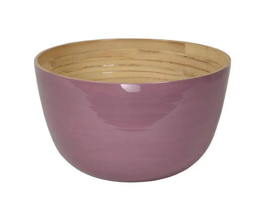Bamboo Classic Mixing Bowl | 10.2 x 6.2in Mauve