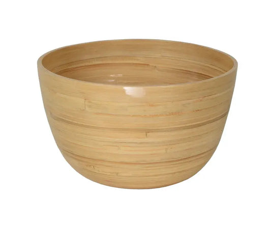 Bamboo Classic Mixing Bowl | 10.2 x 6.2in Caramel