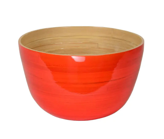 Bamboo Classic Mixing Bowl | 10.2 x 6.2in Orange