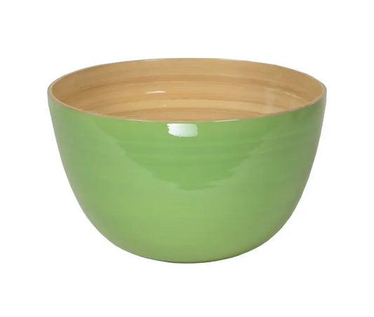 Bamboo Classic Mixing Bowl | 10.2 x 6.2in Pastel Green