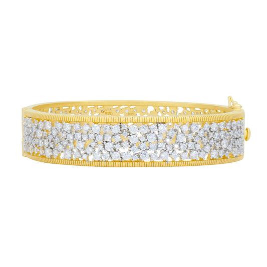 Shining Hope Wide Hinge Bangle