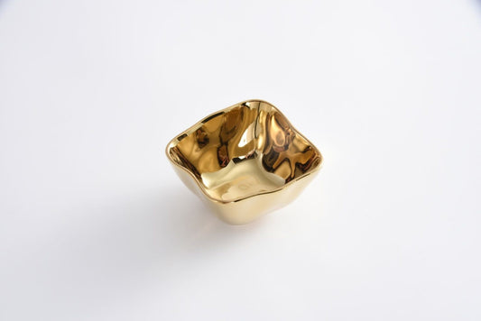 Mini Square bowl | Gold