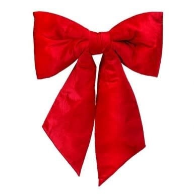 Wired Outdoor Padded Velvet Bow | 48in