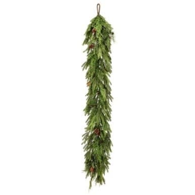 Natural Touch Mix Evergreen Garland | 72 x 12in