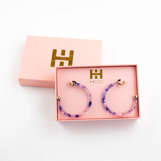 Multi Purple Hoo Hoops
