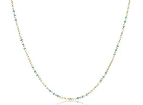 Hope Joy Choker Necklace | 15in Turquoise