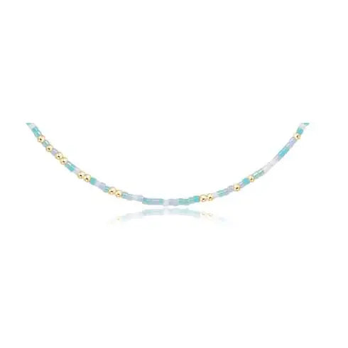 eNewton Hope Unwritten 15in Choker Necklace | Man, I Teal Like A Woman