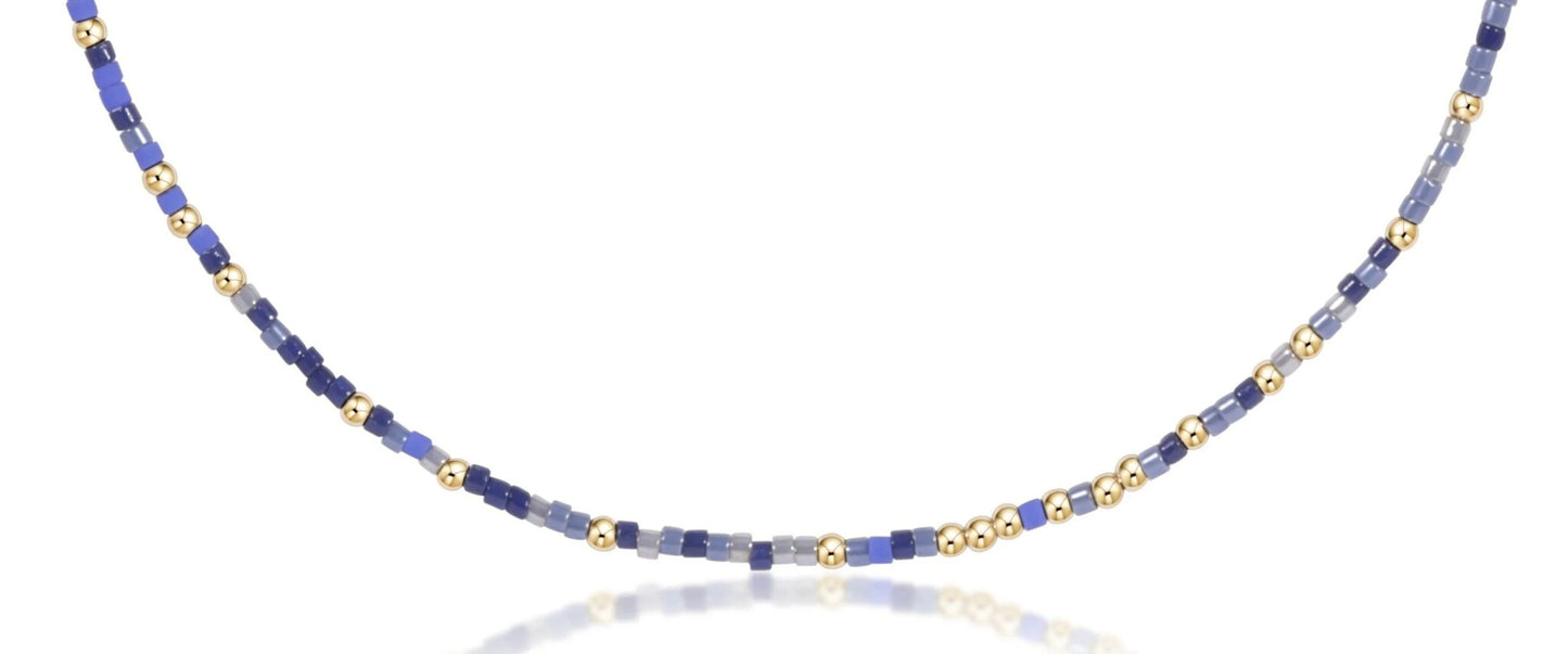 Choker Hope Unwritten You're My Boy Blue 15in
