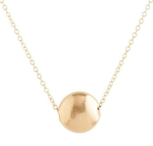 16" Necklace Gold - Classic 8mm Gold