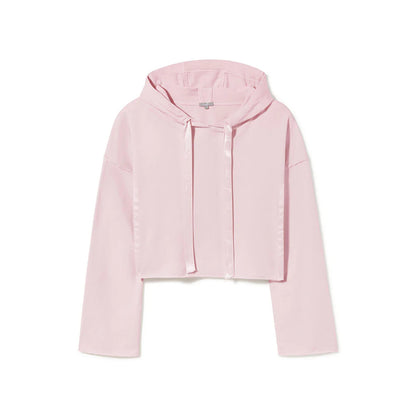 Bianca Satin Inset Hoodie |