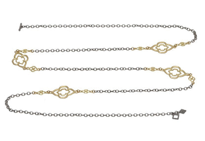 Heraldry Scroll Station Necklace