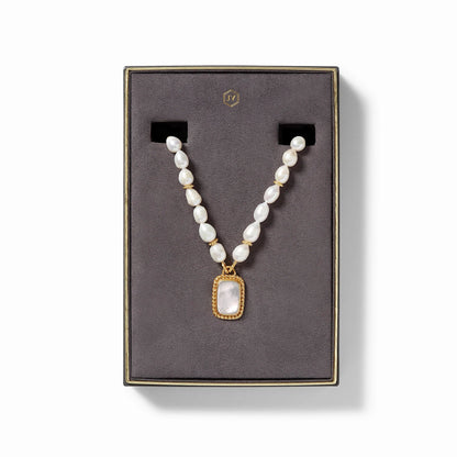 Marbella Statement Necklace | Obsidian Black