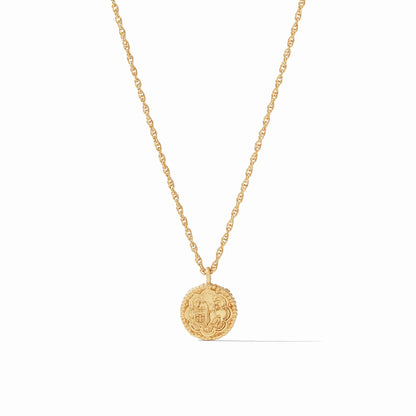 Trieste Coin Solitaire Necklace