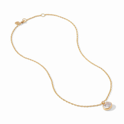 Antonia Solitaire Necklace | Pearl