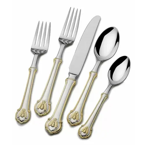 Napolean Bee Gold Place Setting Service for 8 | 40pc