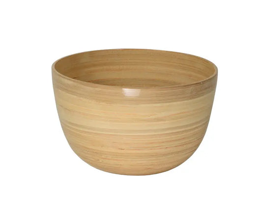 Bamboo Classic Serving Bowl | 8.6 x 5.5in Nature