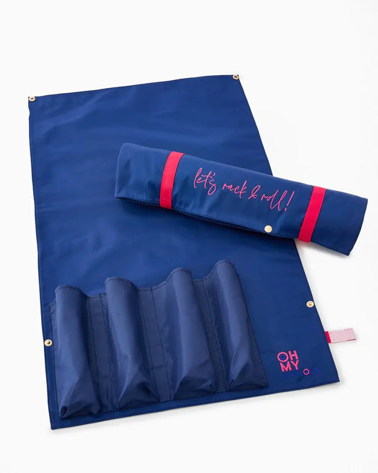 Mahjong Rack + Pusher Bag | Navy