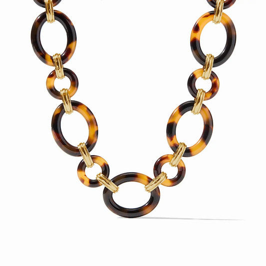 Madison Link Necklace | 18.5-20in Tortoiseshell