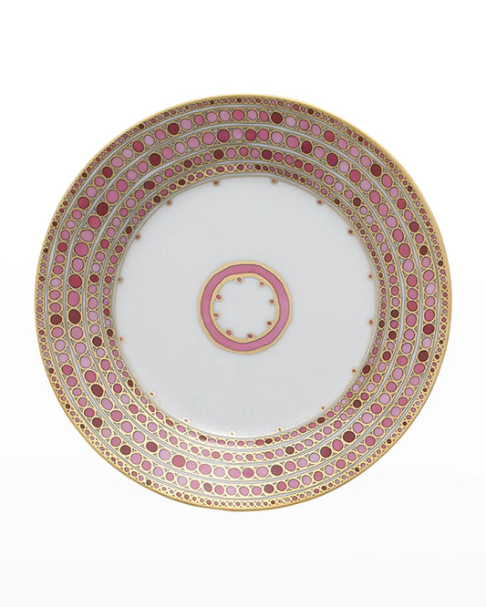 Syracuse Dessert Plate | Rose  8.25in