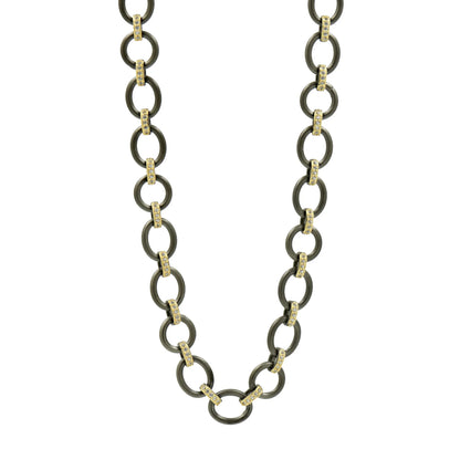 Signature Two-Tone Heavy Link Necklace