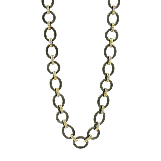 Signature Two-Tone Heavy Link Necklace