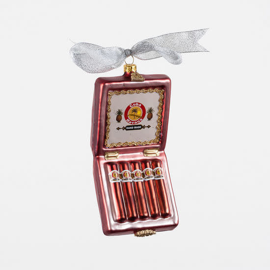 Cigars & Case Ornament