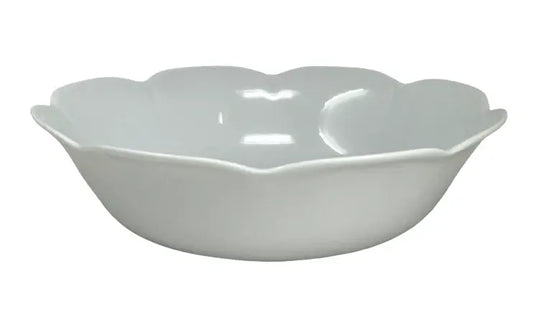 Royal Limoges Nymphea White Deep Soup/Cereal Bowl | 7in