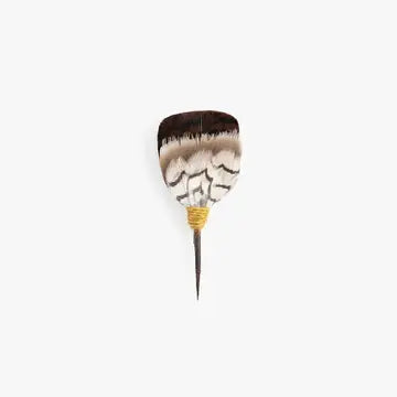 Brackish Kemmerer Feather Lapel + Hat Pin