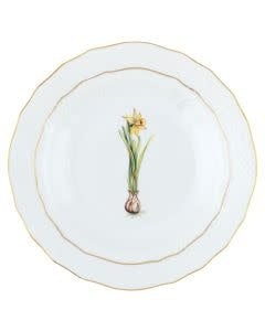 Herend Spring Dessert Plate| 8.25in Daffodil
