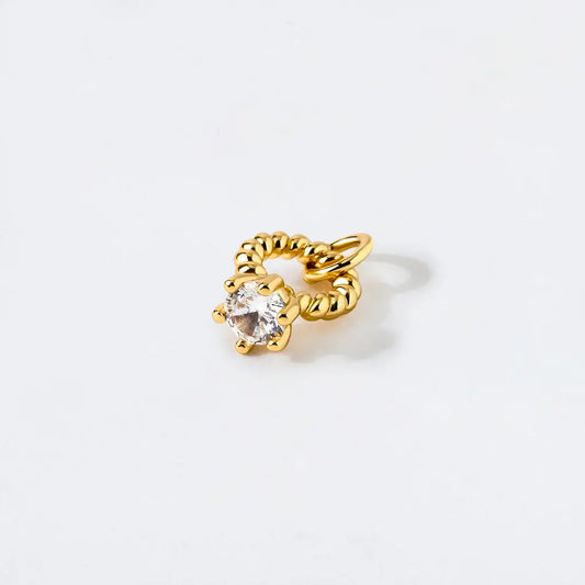 Wedding Ring Charm Pendant