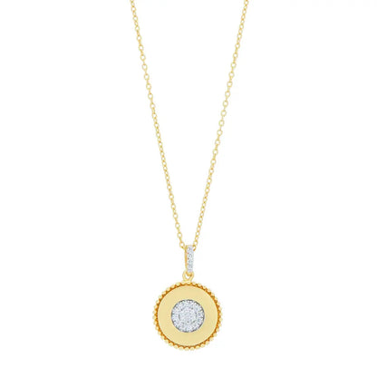 Glistening Pendant Necklace