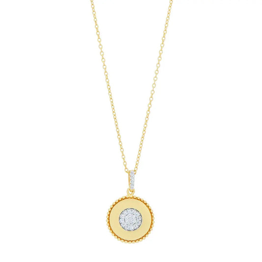 Glistening Pendant Necklace