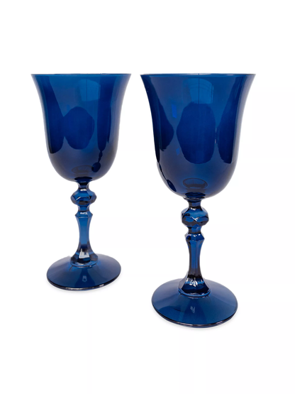 Estelle Colored Regal Goblet Glass |