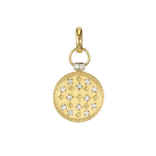 Moroccan Twinkle Pendant with White Diamonds